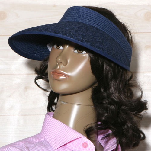 여자 선캡 지사모자 썬캡 뒷조절 고무밴드 가벼운 햇빛가리개 여름 모자 5칼라 QN301